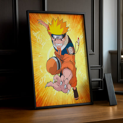 Cadre Photo Naruto - Naruto on Fire