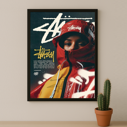 Stüssy Magasine - Poster