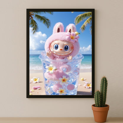 Poster Labubu - Gobelet
