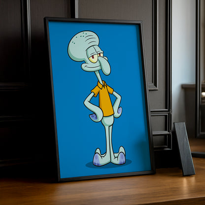 Cadre Photo Bob L'Éponge - Carlo Tentacule