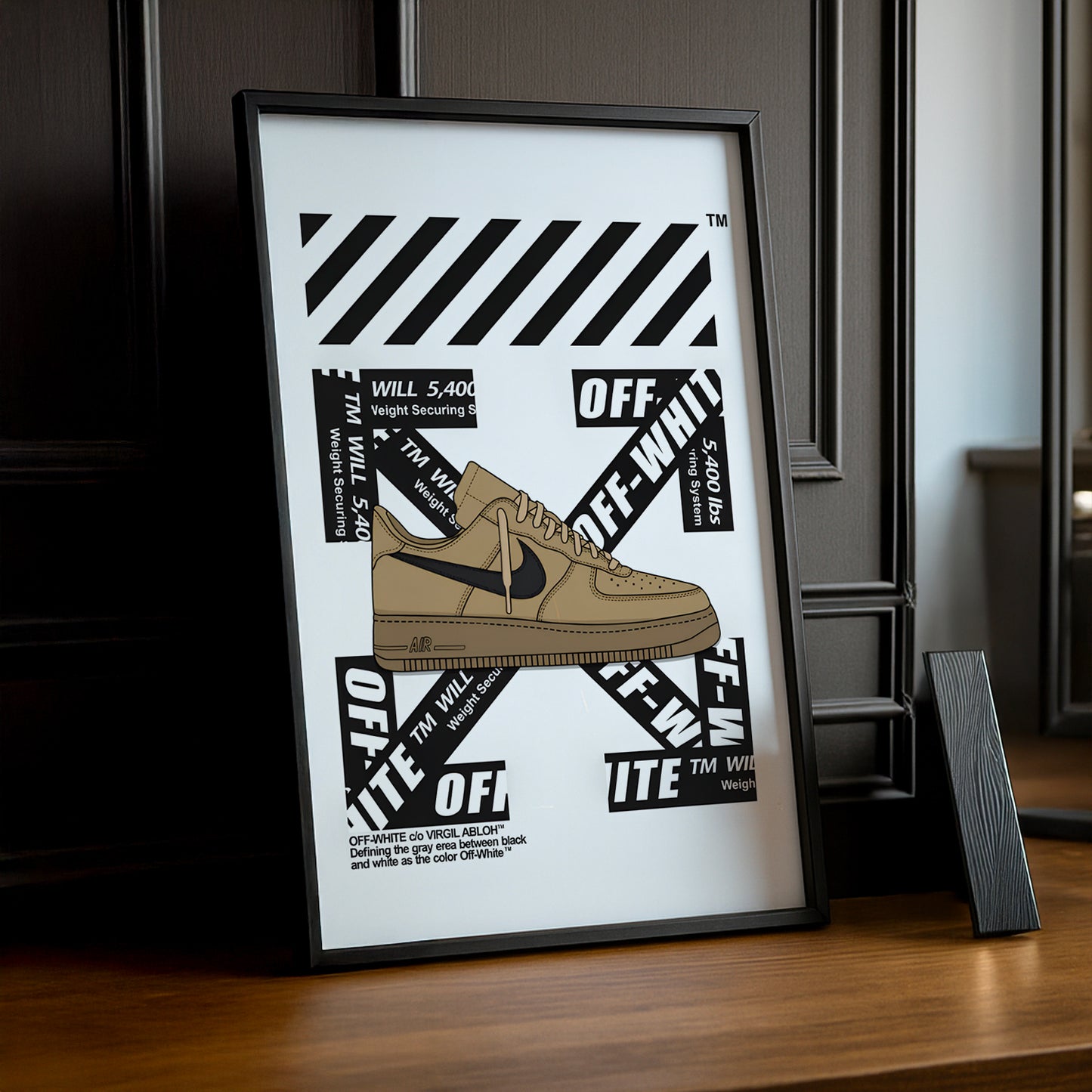 Cadre photo Air Force 1 x Off-White