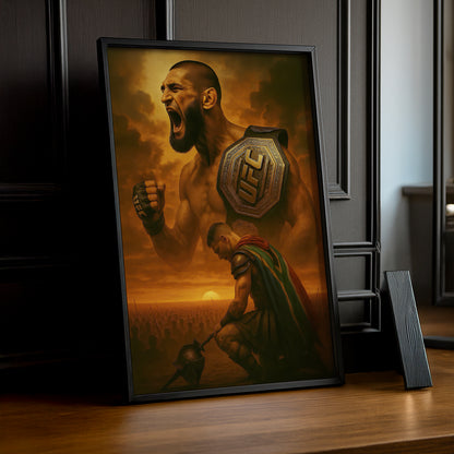 Poster UFC - Khamzat Chimaev Champion