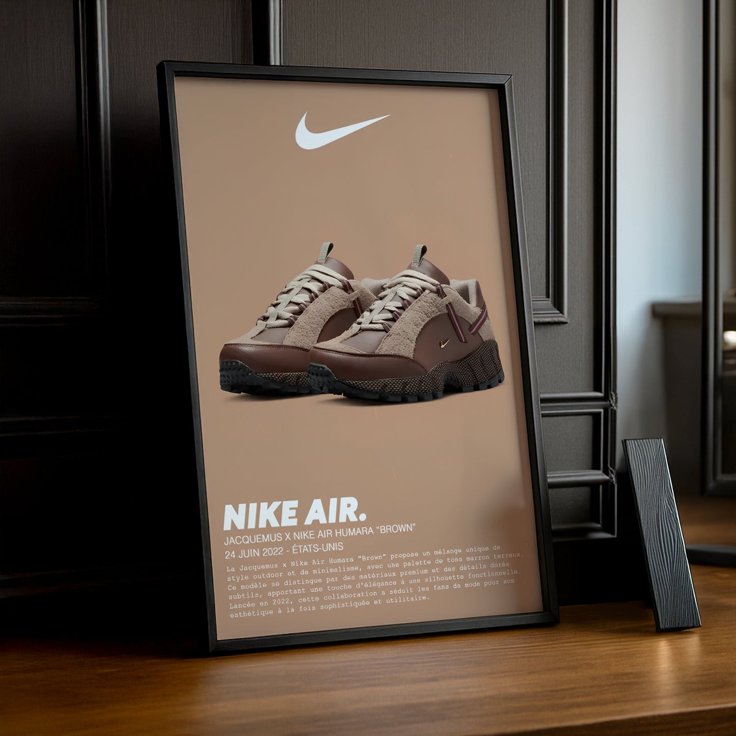 Jacquemus x Nike Air Humara Brauner Fotorahmen 
