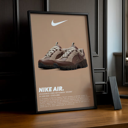 Jacquemus x Nike Air Humara Brauner Fotorahmen 