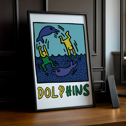 Cadre photo Keith Haring