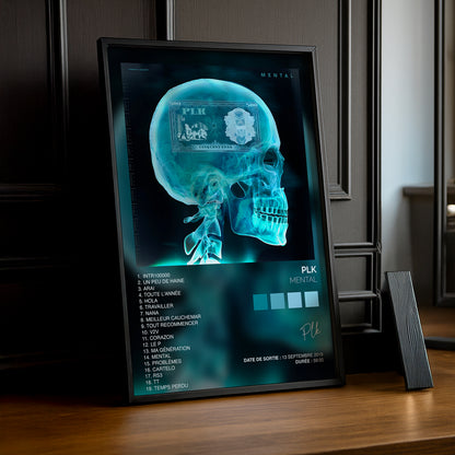 Cadre photo Album Musicaux - Mental de PLK