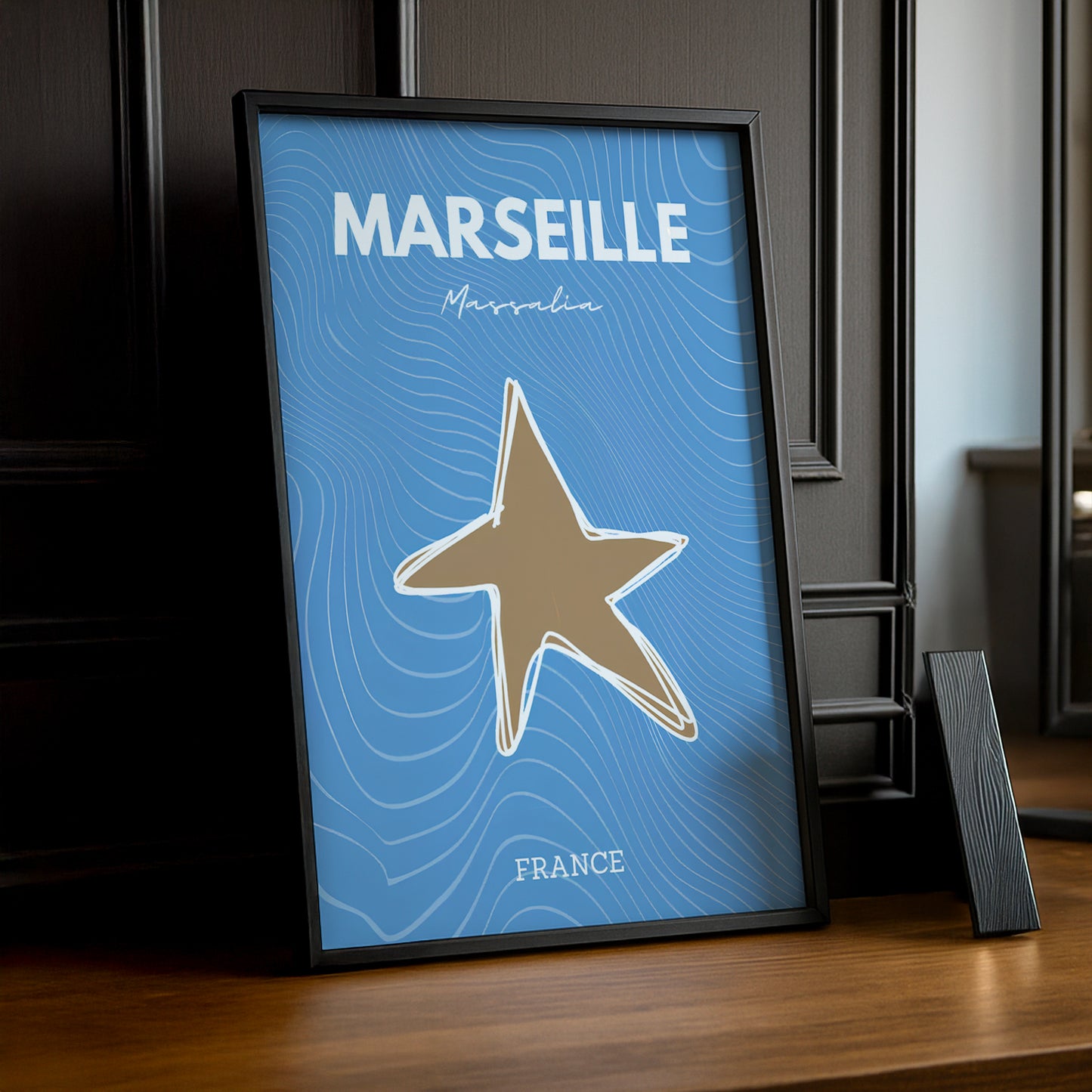 Olympique de Marseille Étoile - Poster