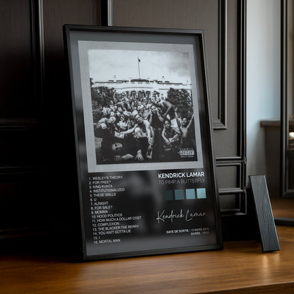 Poster Kendrick Lamar - To Pimp A Butterfly