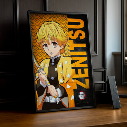 Cadre Photo Demon Slayer - Zenitsu
