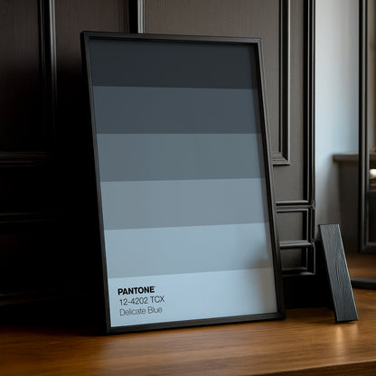 Cadre Photo Pantone Dégradé - Delicate Blue