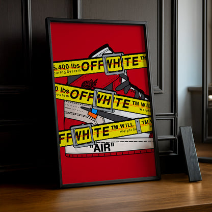 Cadre photo Off-White Air Jordan 1