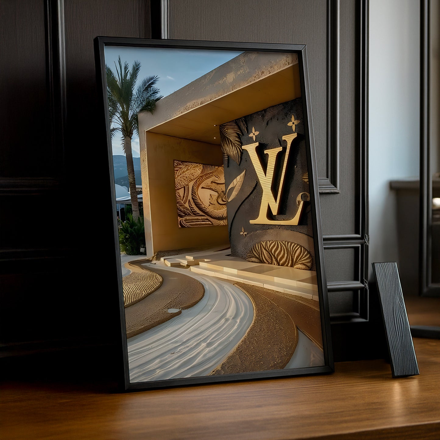 Cadre photo Louis Vuitton - Summer Devanture