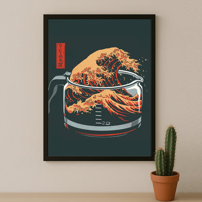 Cadre photo Coffee Lover - Coffee Wave