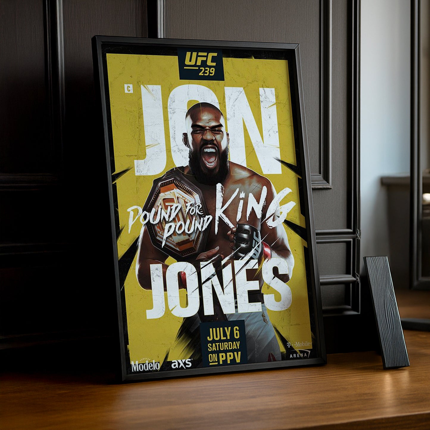 Cadre photo UFC - King Jon Jones