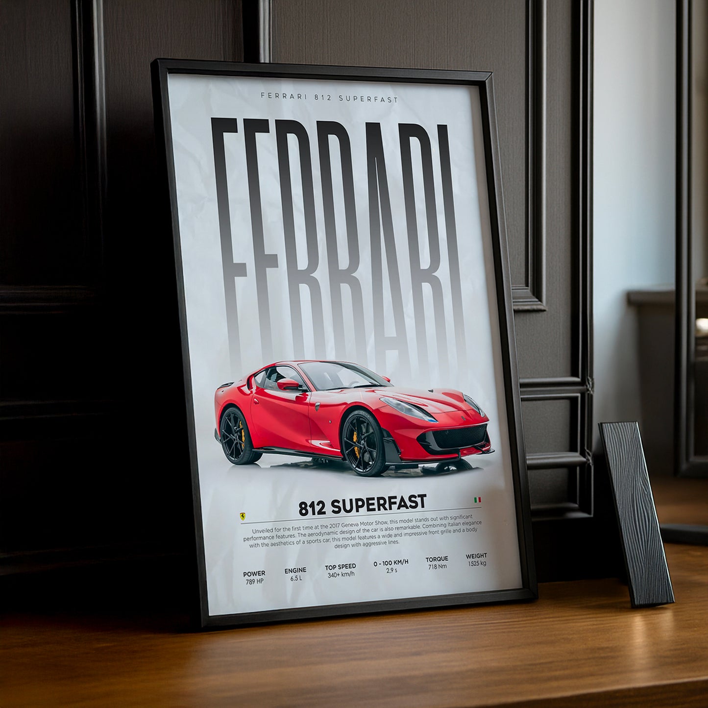 Cadre photo Ferrari 812 Superfast