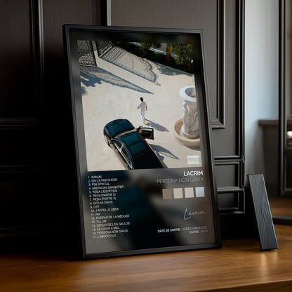 Cadre photo Album Musicaux - Persona Non Grata de Lacrim