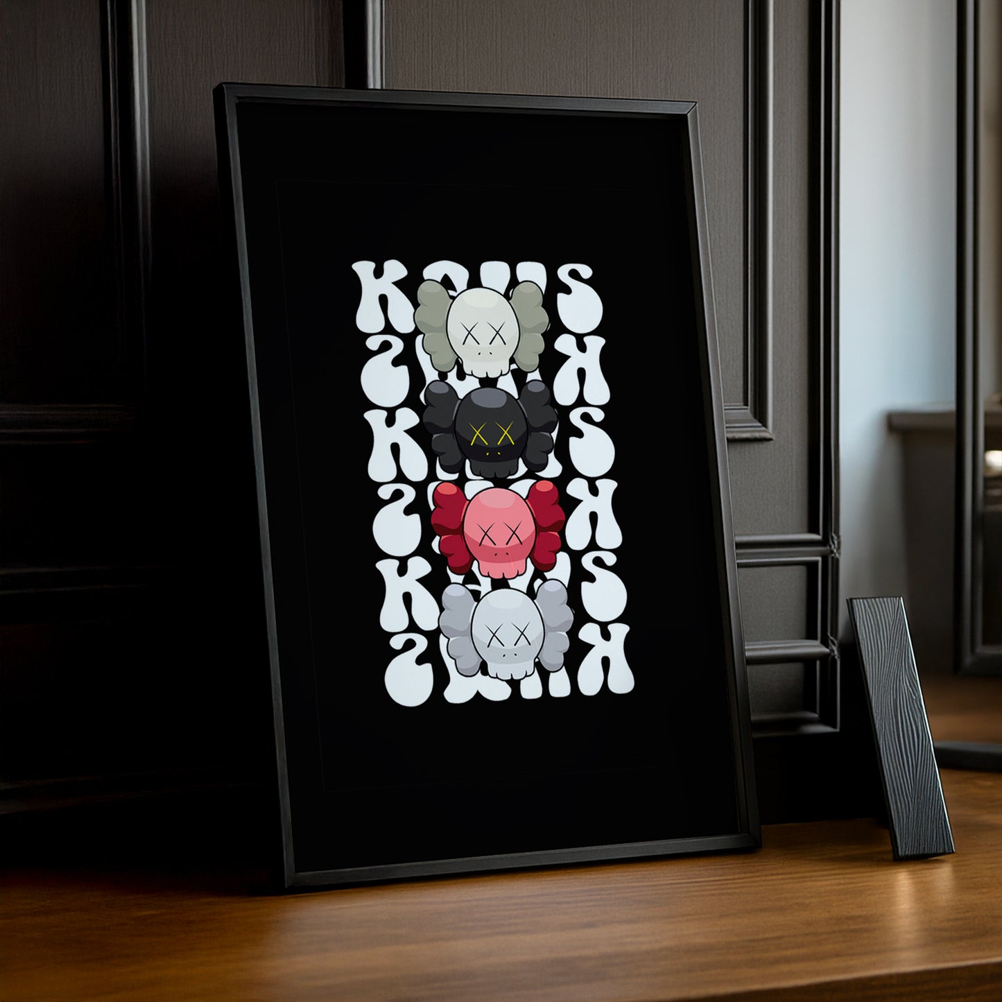 Poster Kaws head