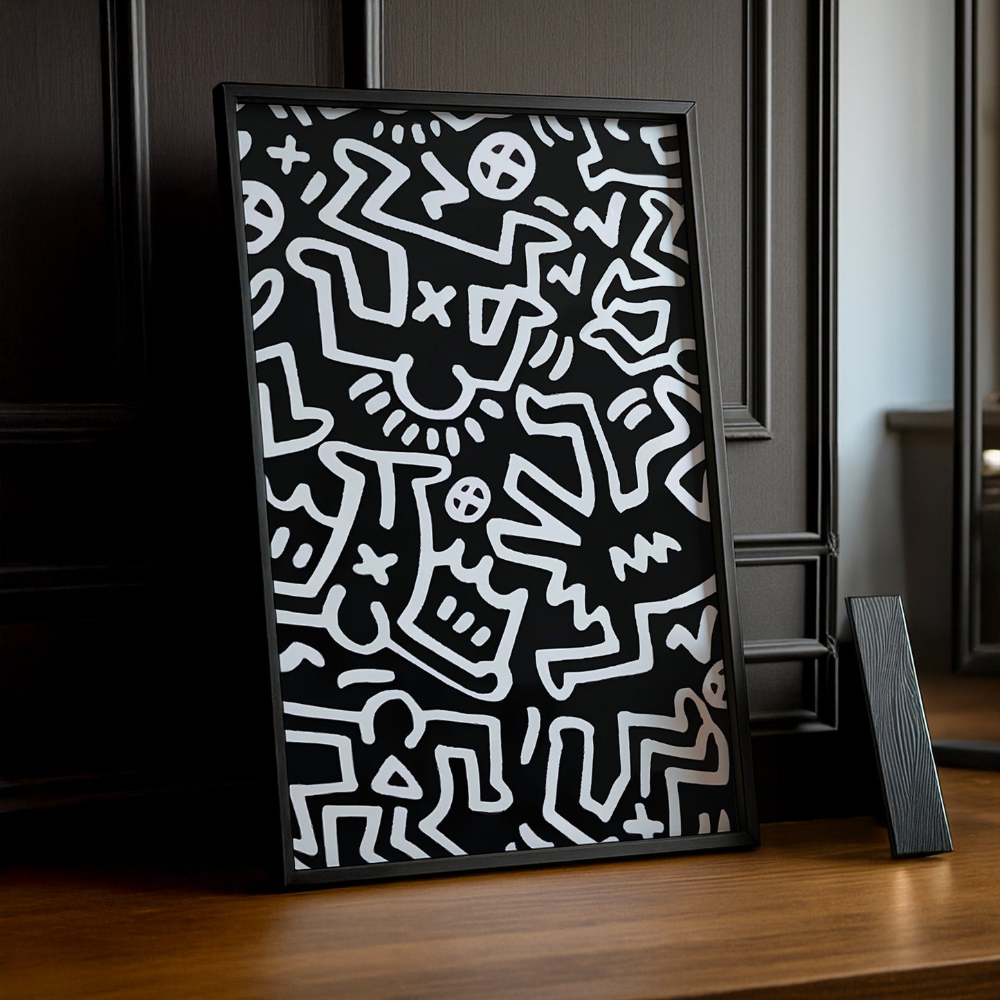 Cadre photo Keith Haring