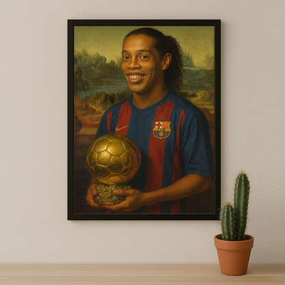 Poster Ballon d'Or - Ronaldinho