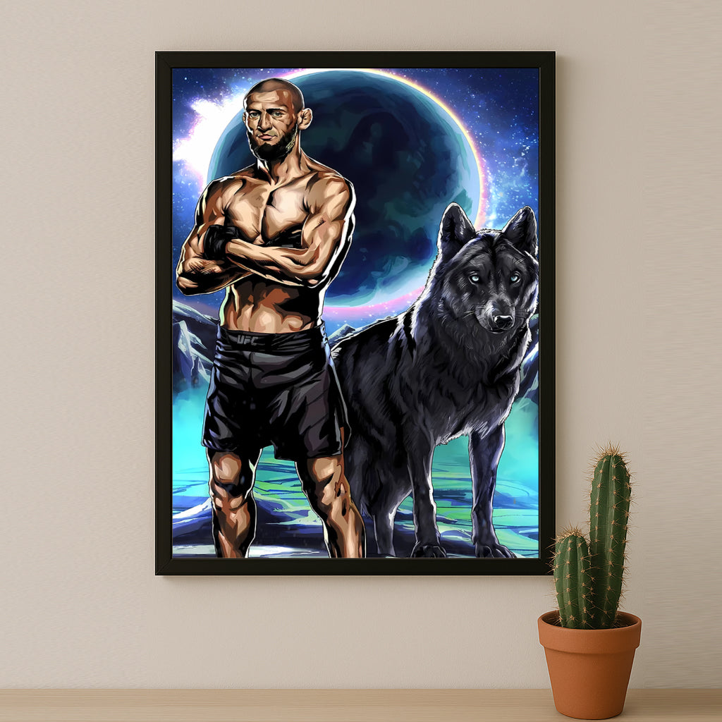 Poster UFC - Khamzat Chimaev Borz