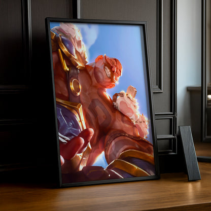 Braum League of Legends-Fotorahmen 