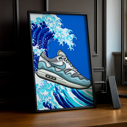 Cadre photo Nike Air Max Patta bleu