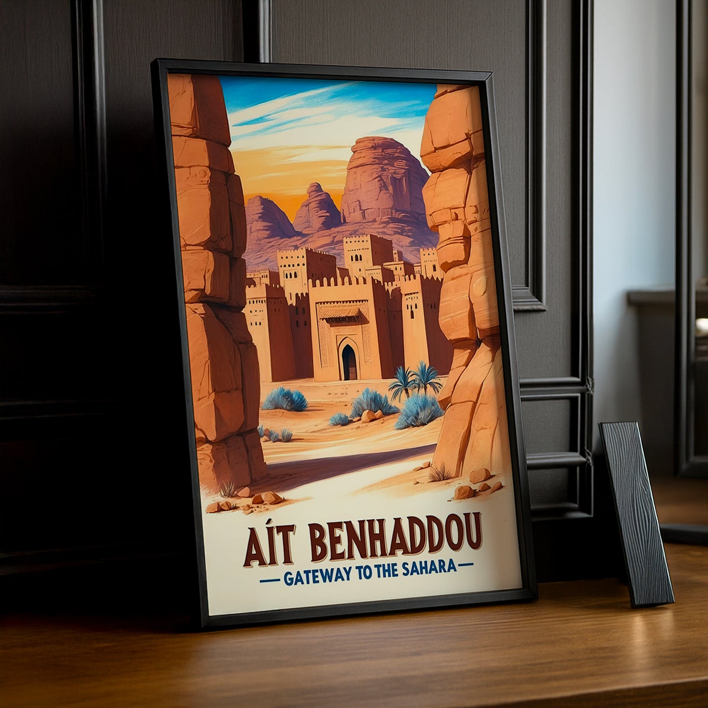 Ait Benhaddou Sahara Maroc - Poster