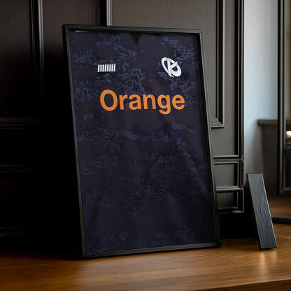 Cadre photo Karmine Corp Maillot noir