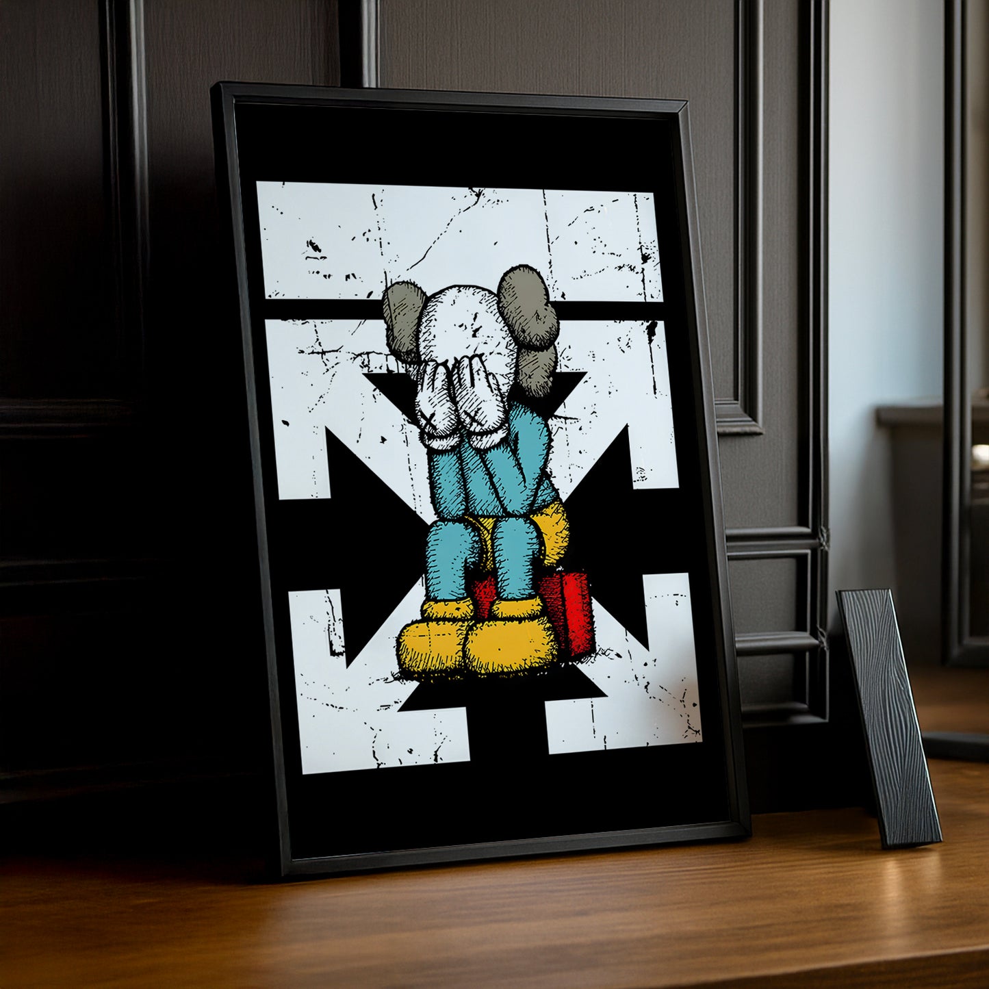 Cadre photo Off-White x Kaws