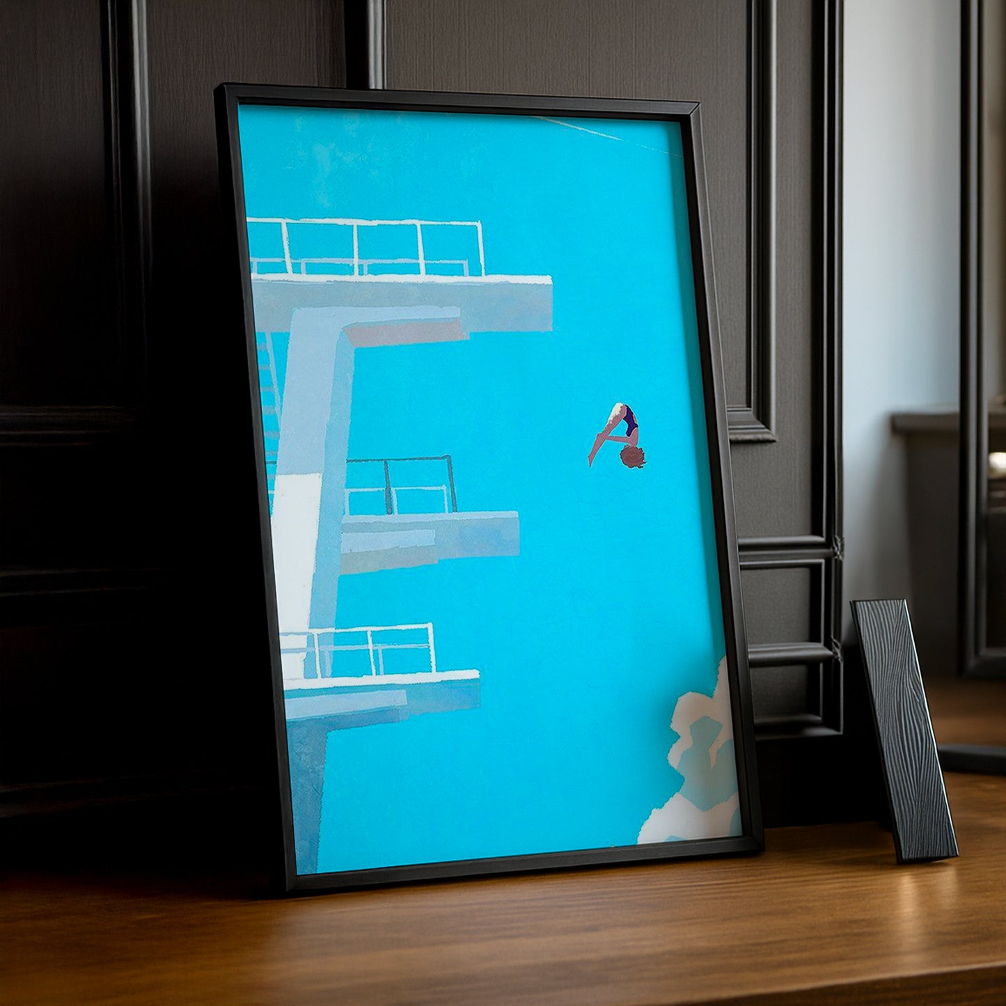 Cadre Photo Natation - Plongeon