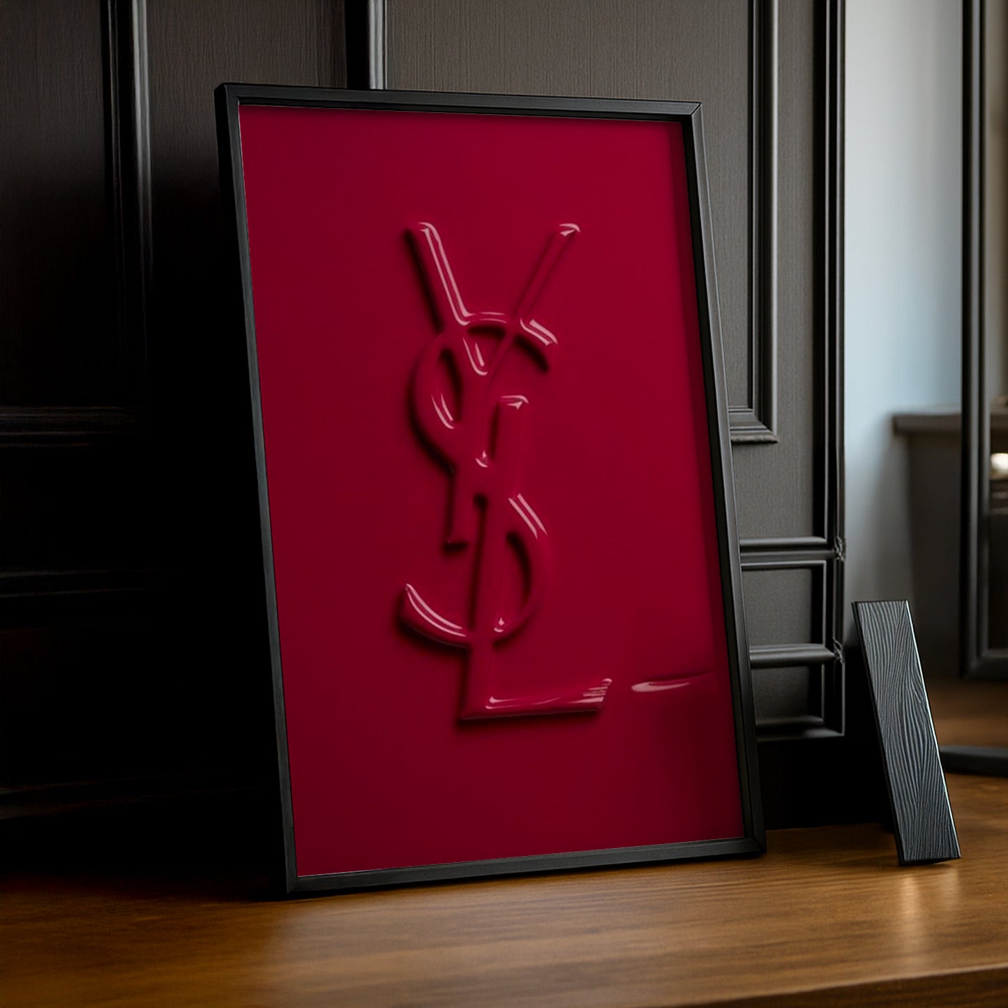 Cadre photo Yves Saint Laurent - Red Logo