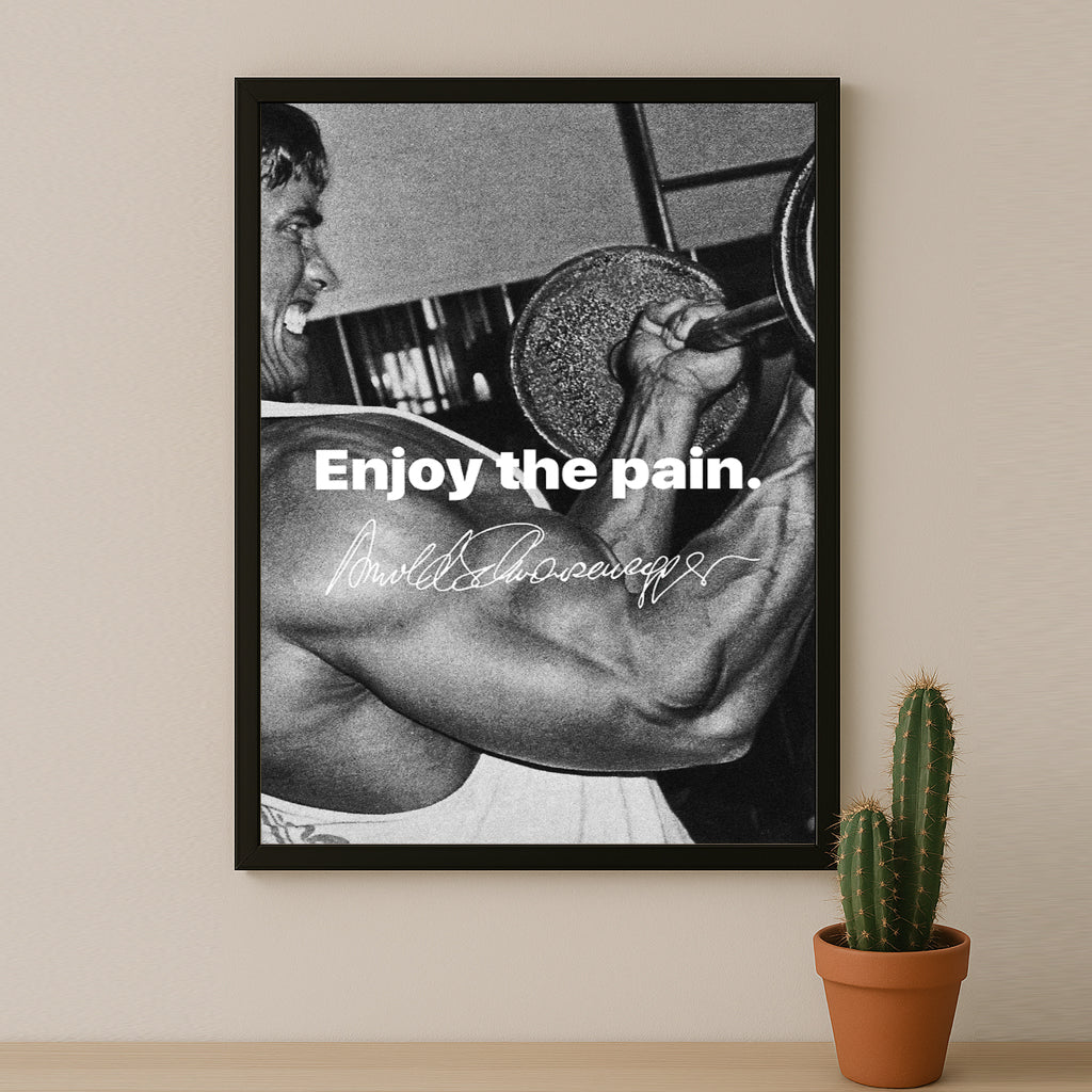 Cadre photo Motivation - Enjoy The Pain