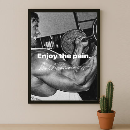 Cadre photo Motivation - Enjoy The Pain