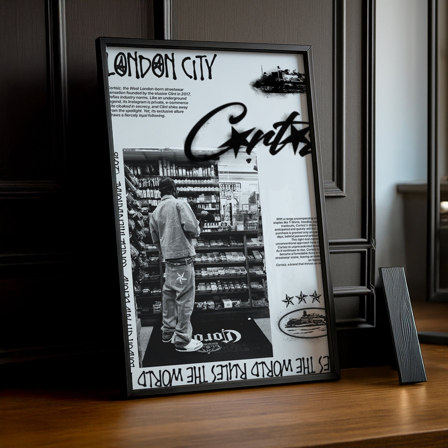 Cadre photo Corteiz London
