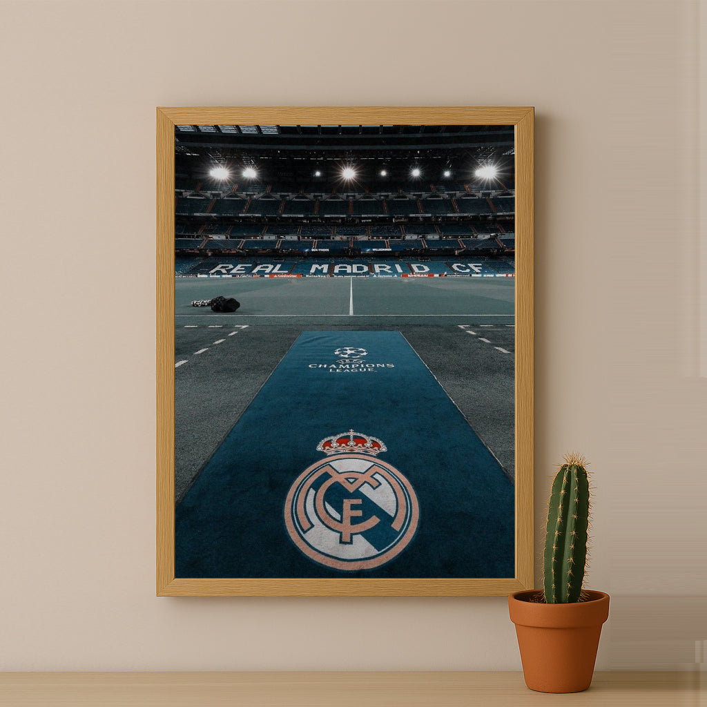 Poster encadrée Real Madrid - Stade Bernabeu