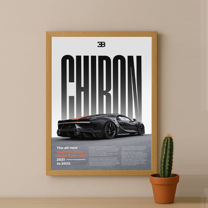Poster Voitures - Bugatti Chiron Super Sport