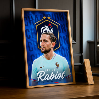 Cadre Photo Adrien Rabiot – Équipe de France TonCadre