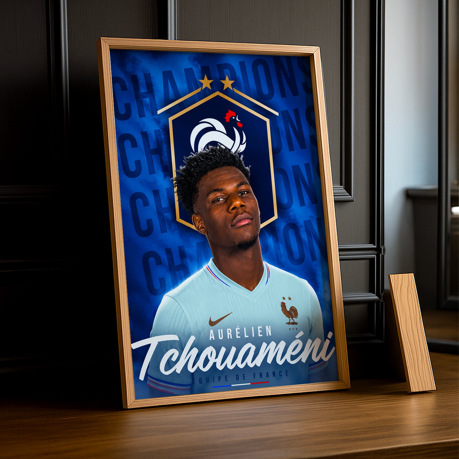Cadre Photo Aurélien Tchouaméni – Équipe de France TonCadre