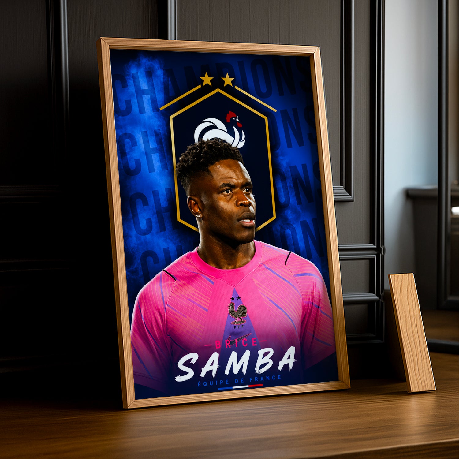 Cadre Photo Brice Samba – Équipe de France TonCadre
