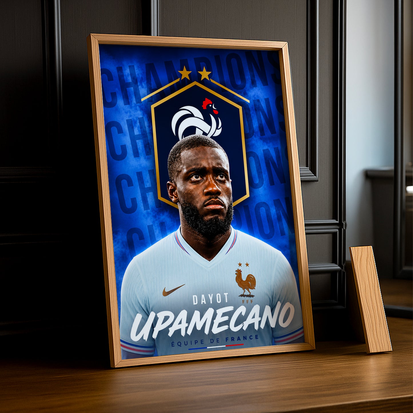 Cadre Photo Dayot Upamecano – Équipe de France TonCadre