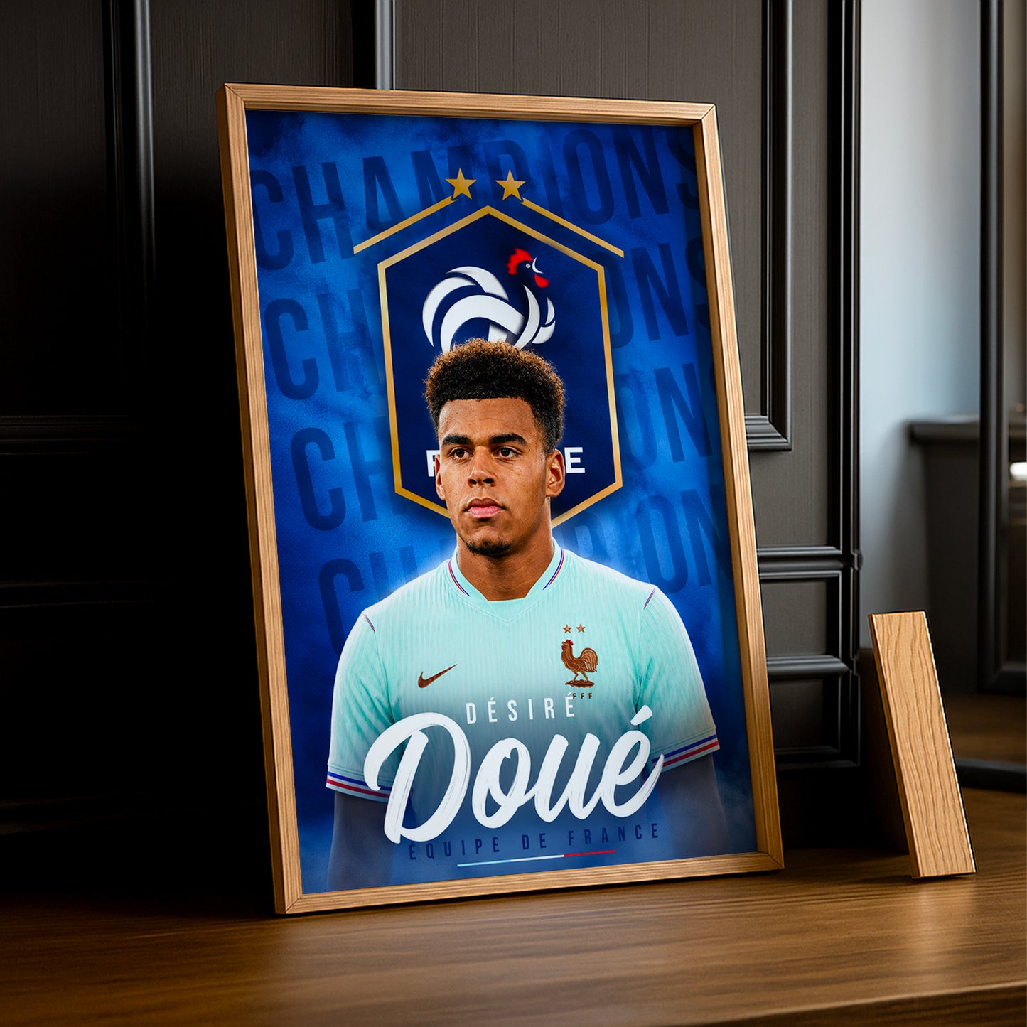 Cadre Photo Désiré Doué – Équipe de France TonCadre