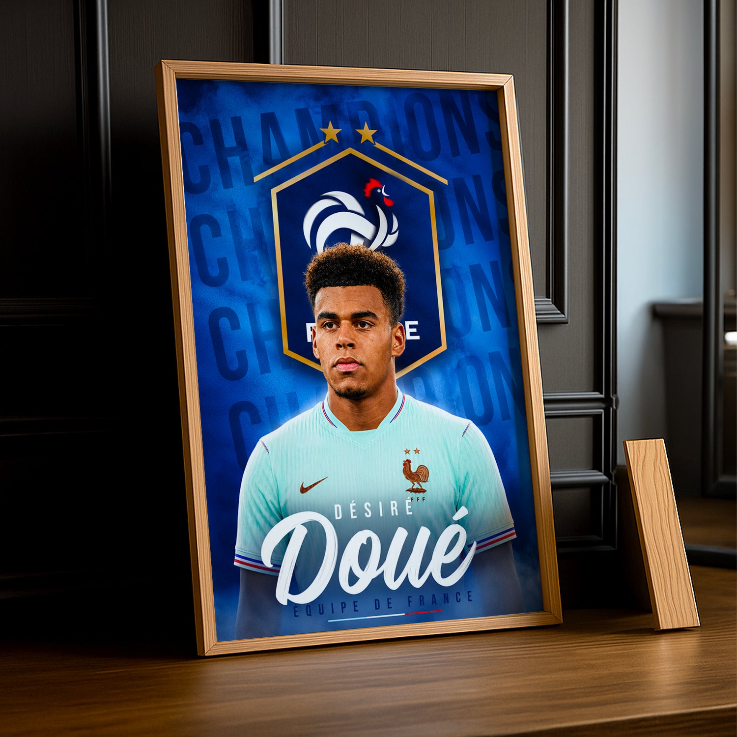 Cadre Photo Désiré Doué – Équipe de France TonCadre
