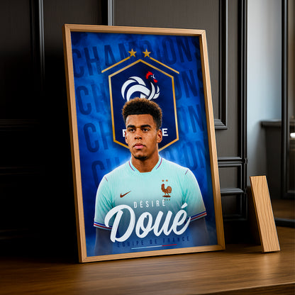 Cadre Photo Désiré Doué – Équipe de France TonCadre