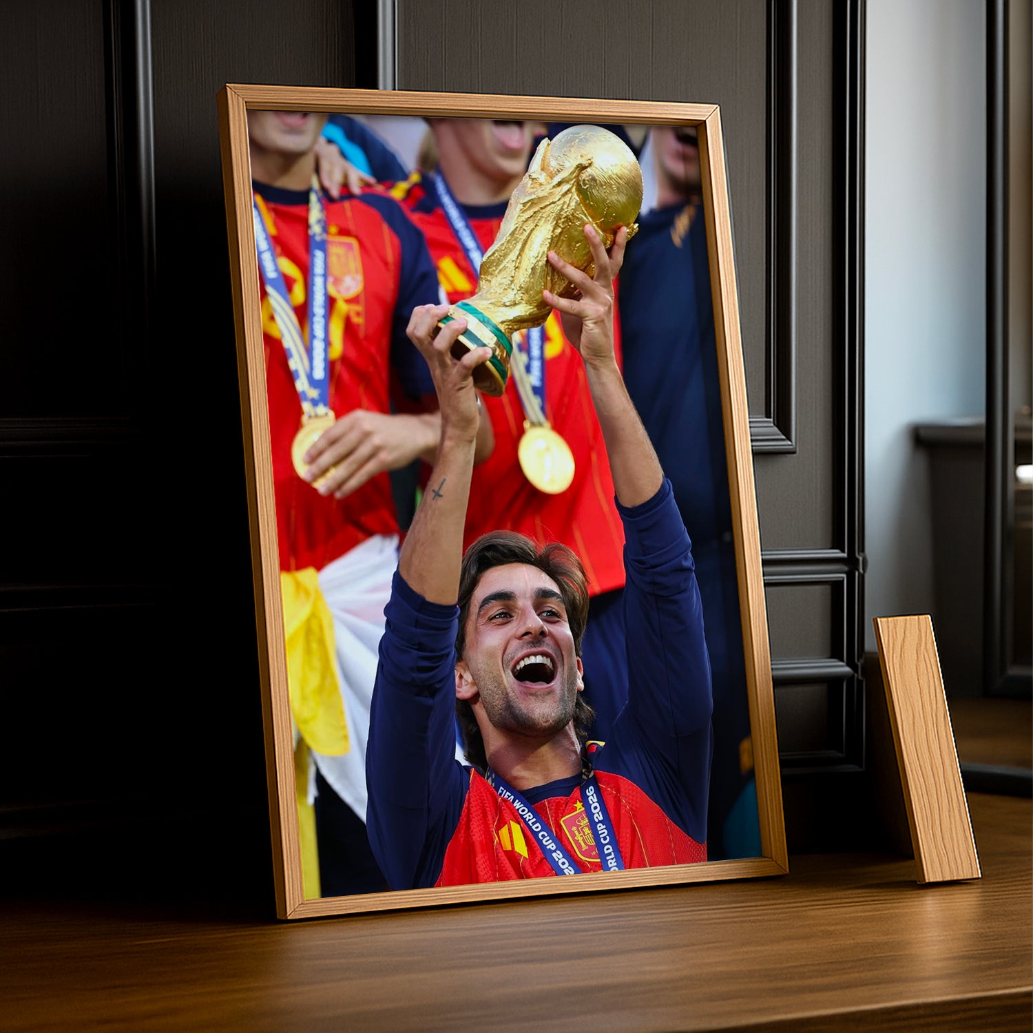 Cadre Photo Ferran Torres Coupe du Monde 2026 – Espagne Trophée TonCadre