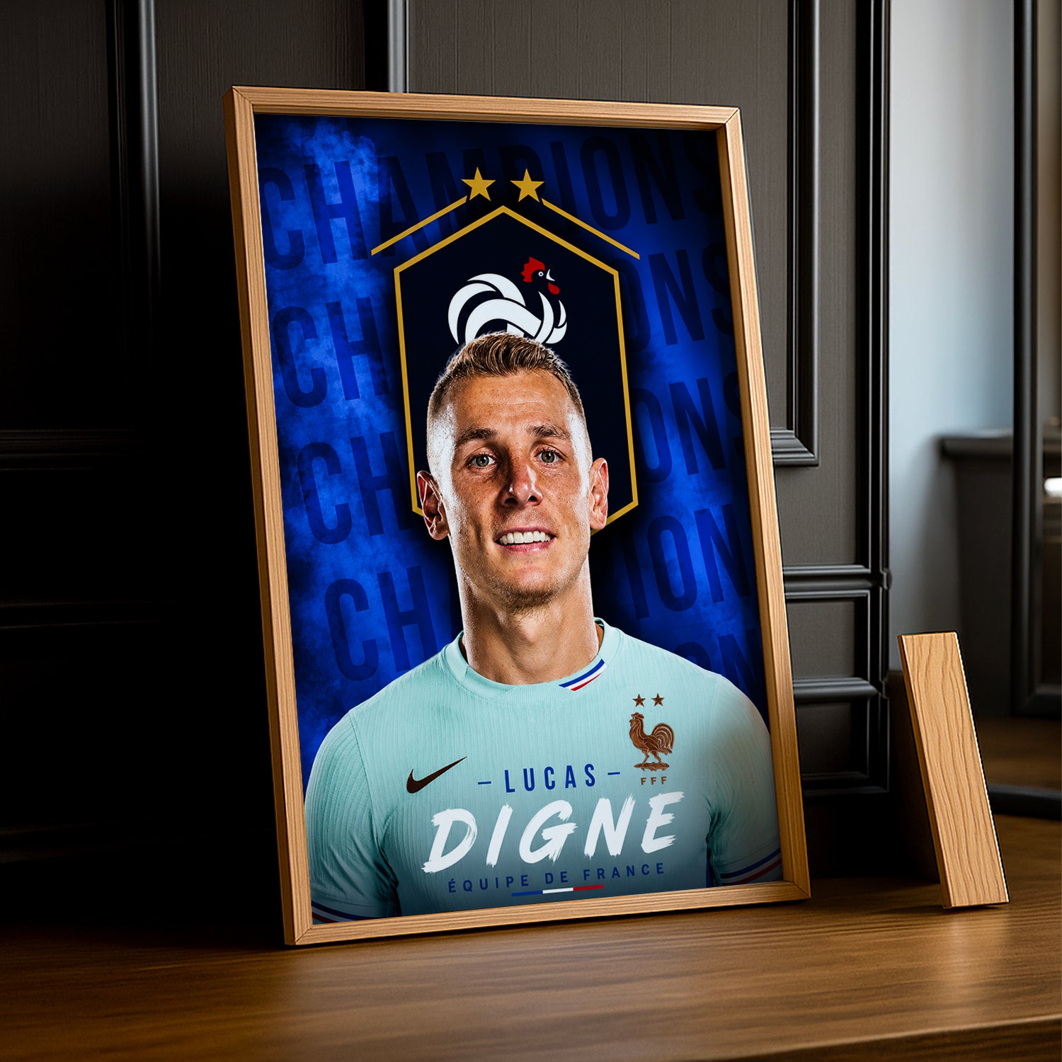 Cadre Photo Lucas Digne – Équipe de France TonCadre