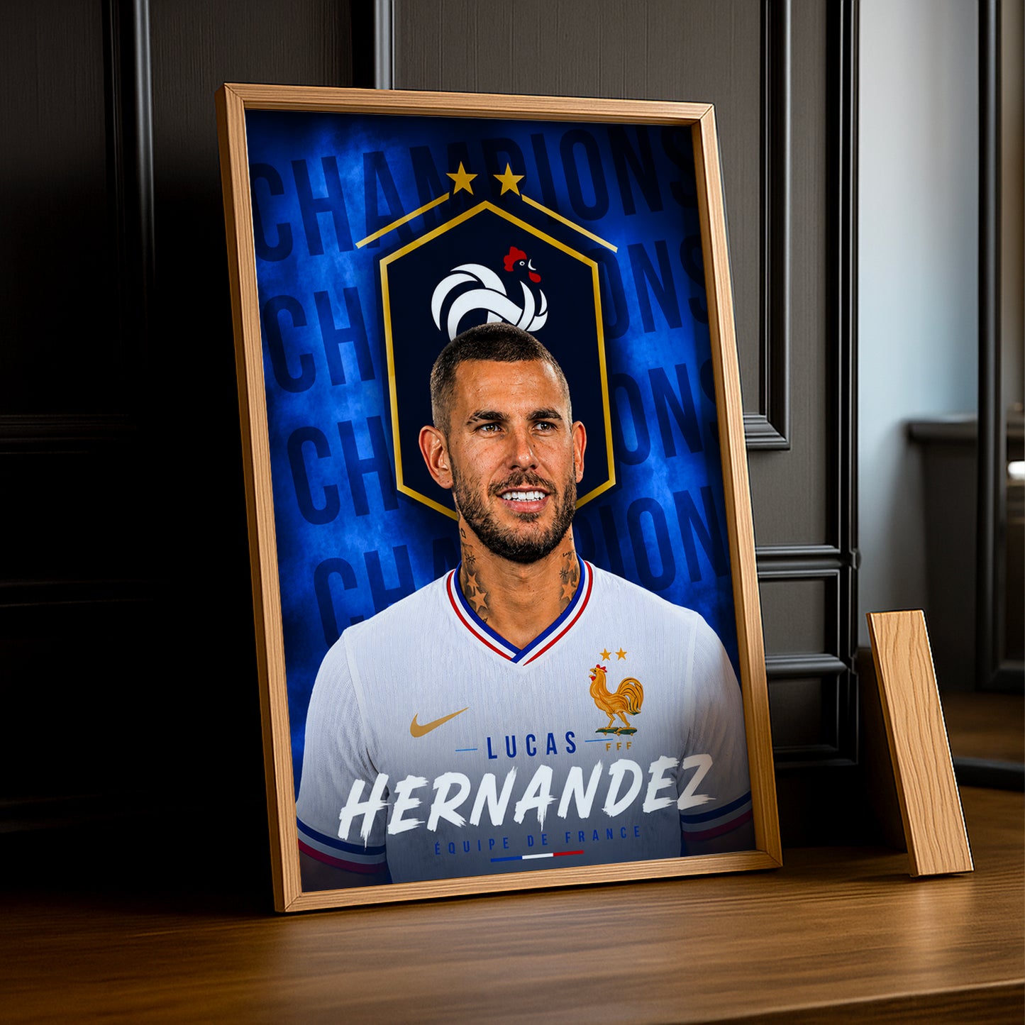 Cadre Photo Lucas Hernandez – Équipe de France TonCadre