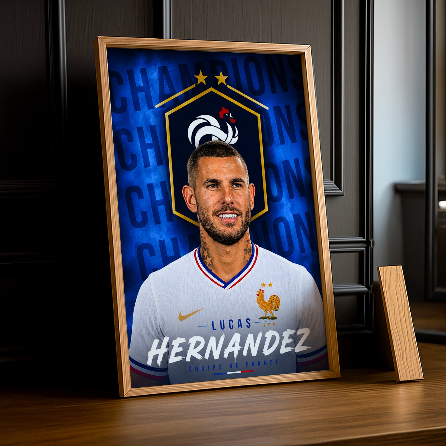 Cadre Photo Lucas Hernandez – Équipe de France TonCadre