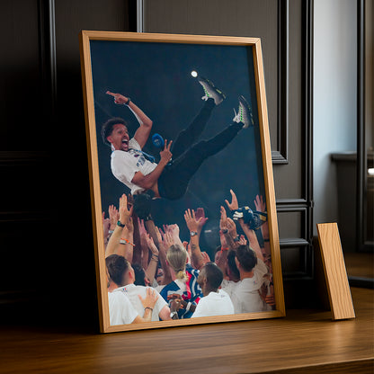 Cadre Photo Luis Enrique – Porté en Triomphe au Parc des Princes 2026 | PSG TonCadre