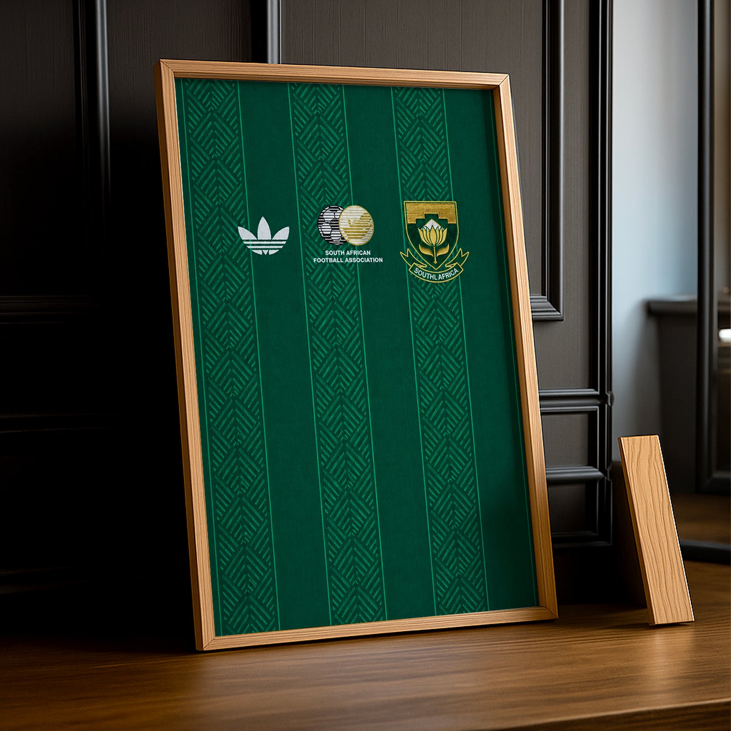 Cadre Photo Maillot Afrique du Sud – Extérieur Coupe du Monde 2026 TonCadre