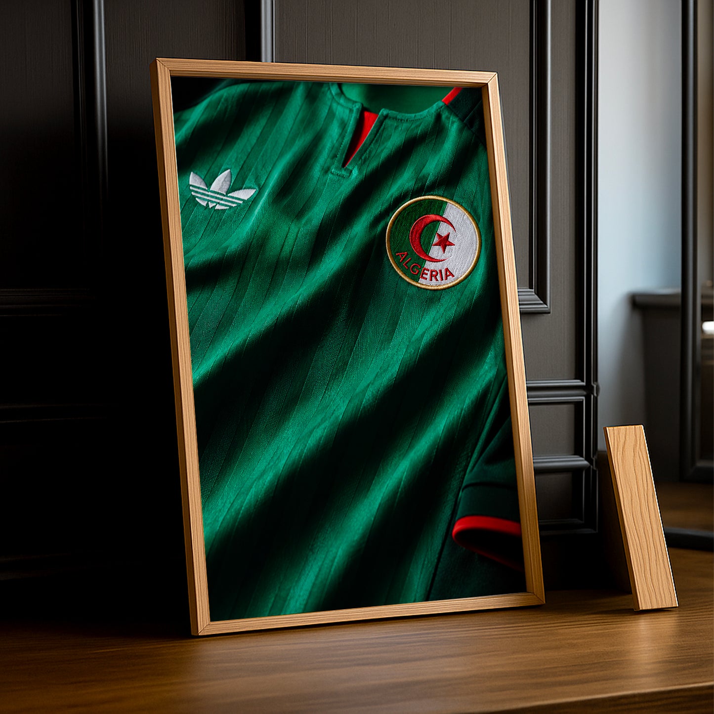 Cadre Photo Maillot Algérie – Domicile Coupe du Monde 2026 TonCadre